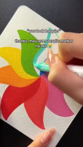 84 Colors Acrylic Marker Pen Straight Liquid Soft Tip Marker Pen Coloring Pen Set Highlighter Pen