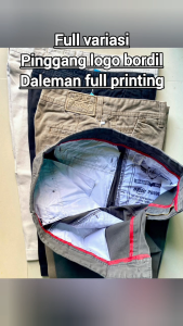 Celana Pendek Kanvas Pria Model Baru Anti Slip & Tahan Karat