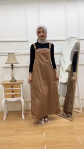 Overall Rok Jumpsuit Jeans Baju Kodok Wanita Terbaru Terlaris