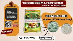 (5 FREE1)X1KG TRICHODERMA WITH BACILLUS 1.000.000BT/g PLANTS BIOFERTILIZER STRONGER GROWTH&PROMOTES HEALTHIER SEEDS AND SOILS