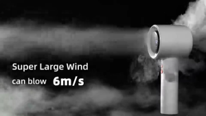 Quạt cầm tay mini thiết kế tiện lợi chế độ sạc gió mạnh điều chỉnh tốc độ gió có hiển thị số.