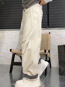 Quần Dài Thường Ngày Mùa Thu Mới Về Phong Cách Công Sở Nhẹ Chức Năng Quần Dài Ống Đứng Kẻ Caro Xếp Ly Quần Dài Nam