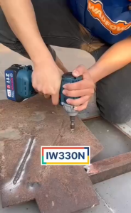 [ KHÔNG CHỔI THAN ] Máy Siết Bulong BOSHUN BD-IW330 Động Cơ Không Chổi Than Đầu Khẩu 1/2 Đa Dụng