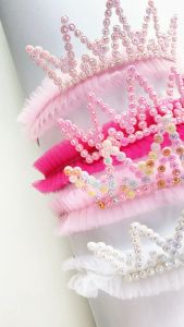 Pinky Bee Bando Princess Mahkota: Mahkota Pernikahan Elegan
