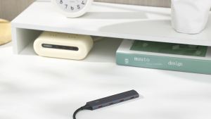 Vention 5 in 1 Mini Hub USB 3.2 Gen 2 Type C 10Gbps for Windows macOS Linux Android iPadOS Tablet Game Console Phone Mobile Hard Drive USB Flash Disk Card Reader Docking Station Laptop Adapter