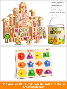 TONGMUXING | Educational Building Blocks Puzzle for 3-6 Year Olds