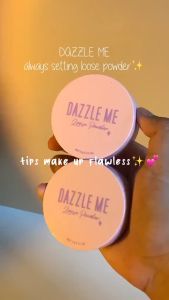 DAZZLE ME Always Setting Loose Powdqer BPOM | Soft Smooth Long Lasting Bedak Tabur