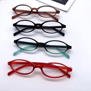 MERIANA SUNGLASSES - Kacamata Fashion Y2K Transparan Anti Radiasi Wanita Pria Korea Style Anti Blue Light Model Kekinian Simple Aesthetic Bentuk Lensa Oval Cat-Eye Frame Colourful
