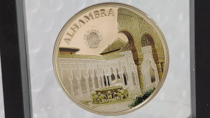 2011 World Of Wonders ALHAMBRA silver proof coin