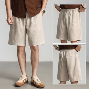 Breathable Cool Tencel & Linen Shorts for Men