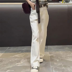 Shalldoer | Bộ đồ hai mảnh thời trang phong cách Hàn Quốc cho nữ mùa thu quần jeans denim sọc màu khối thời trang thường ngày