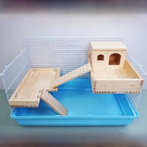 บ้านหนูแฮมสเตอร์ไม้จริง บายสิบสองเล็กลง