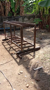 Dudukan Meja Aquarium Besi Rak Akuarium Besi Hollow Tempat Rak Aquarium Serbaguna Minimalis Kokoh