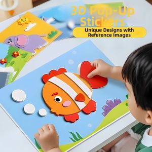JIFANPAUL | DIY 3D Sticker Crafting Kit
