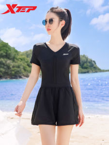 XTEP | Tummy Control Slimming Modest Plus Size One Piece Swimsuit