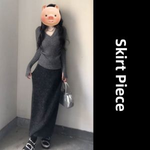 LIRUSHAN | New Small Stature Friendly Early Spring Knit Sweater Dress