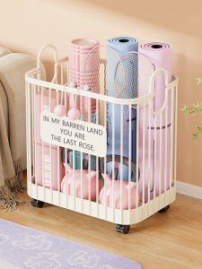 QINQI | Mobile Yoga Mat Storage Rack