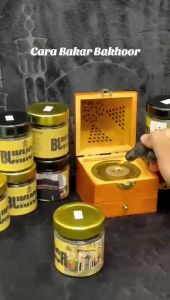 Bukhoor Wangian Sunnah Bakhoor Kasturi Puith Bukhoor JDL Perfumes 50 grams ( Free Gift Arang 1 pack )