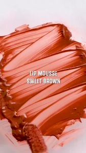 SR12 Lip Mousse CREAM SWEET BROWN Make Up Lipstik Merawat Bibir Sehat Cantik