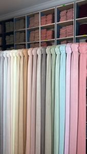 Shawl Cotton Jersey Kayla Baby Seam