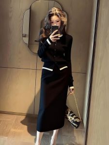 DANTING | Elegant Professional Black Two-Piece Suit