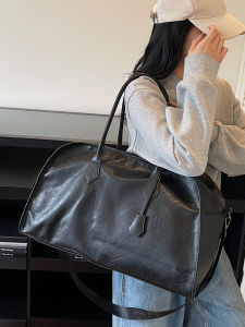 Túi Du Lịch Thể Thao Dung Tích Lớn Túi Đeo Vai Đơn Túi Đựng Đồ Thể Thao Túi Xách Da PU Mềm Túi Du Lịch Thường Ngày