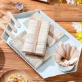 50/100Pcs ไม้ Ice Cream Sticks MINI Popsicle Sticks ธรรมชาติโฮมเมดไอศกรีมขนมเค้กช้อน Popsicle ทําอุปกรณ์เสริม. 