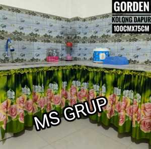 Gorden Kolong Dapur Minimalis: Tips & Motif Terbaru