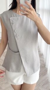 Maroo & Amber Vest: Desain Elegan Atasan Wanita