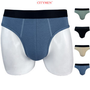 Quần sịp nam vải cotton 4 chiều lưng đen CITYMEN đồ lót nam quần lót A701