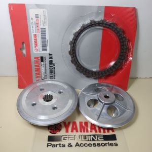 Paketan mx old manual rumah kampas kopling kaki 4 set plus kampas kopling jupiter mx old manual