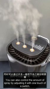 X6 Multifunction Humidifier Night Light 2in1 Three-hole Mist Spray 3L Large Capacity Aromatherapy Humidifier USB Silent