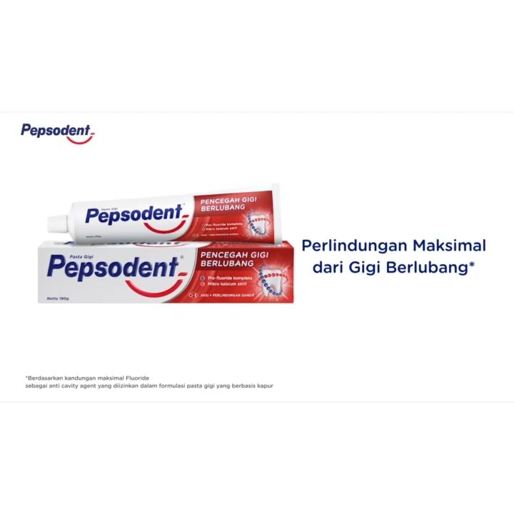 Pepsodent Pencegah gigi Berlubang Pasta gigi Pepsodent 75 gr - PEPSODENT