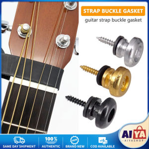 ★Same Day Shipping★ Guitar Strap Locks Metal Button Hold Tight Easy Remove Screw For Acoustic Electric Bass Guitar Strap Pins Pegs Pads Strap Lock