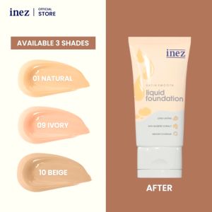 INEZ Liquid Foundation Satin Smooth Inez Cosmetic