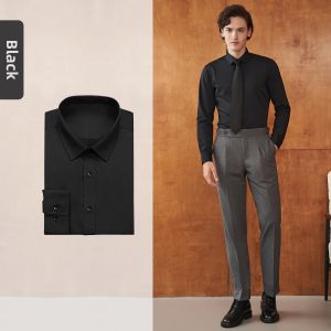 Business Slim Fit No-iron Dress Shirt