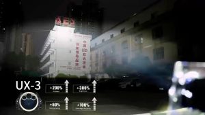 Biled Projector AES 3 Inch Triple Laser UX3 80 Watt