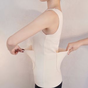 German plus Pocket Double Pocket Dralon Waist Supporter Womens Winter Keep Warm and Emit Heat Cold-Proof Warm Belly Stomach and Waist Pain Special