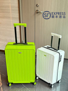 Ultra-Light 20-Inch Carry-On Luggage Womens Travel Suitcase Student Password Box PC Material Durable Multi-Wheel Rotation