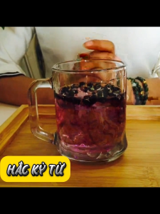 Trà hắc kỷ tử - Trà hạt to tròn đều - Giúp cải thiện sinh lực - Trà ngon dễ uống - Không pha trộn - Tiệm Trà Tâm Phát