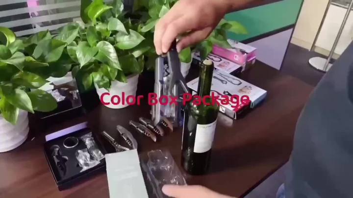 Wine Opener, Easy To Use Corkscrew Wine Opener With Foil Cutter, 6 Inches, Lightweight And Small Traver Wine Bottle Openers, Black