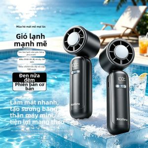 Nengshi | Quạt Cổ Ngực Di Động Làm Mát Mini Sạc USB Dài Lâu Êm Ái