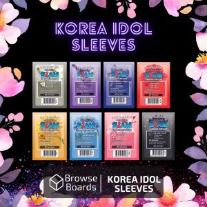 [ของแท้][พร้อมส่ง] ซองใส่การ์ด เกาหลี 90M Purple Lavender ขนาด 57.5*89 มม. (เปลี่ยนแปลง: 1 แพ็ค = 50 ใบ)