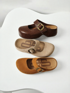Belle | Height Increasing Fisherman Style Thick Sole Clogs
