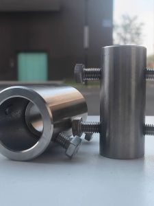 Stainless Steel 304 Shaft Sleeve Coupling Vertical Agitator Medication Stirring Machine Motor Sleeve Stirring Rod Blade