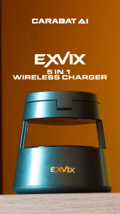 ExVix 5 In 1 Magnetic Wireless Charger Speaker | Fast Charging | Charging Phone Holder
