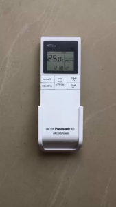 Remote Dùng Cho Máy Lạnh Panasonic Điều Khiển Điều Hòa Inverter Nanoe X Kèm Đế Gắn Tường Và Pin AAA