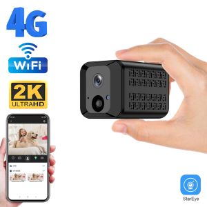 1440P Mini Camera Wireless WIFI CCTV Night Vision Mobile Remote Monitor Home Convenient Plug-in Free Monitor