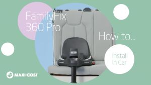 Maxi Cosi FamilyFix 360 Pro ISOFIX Base Black