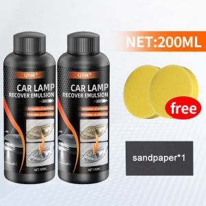 Car Headlight Restoration Polishing Kits Scratch Remover Remove Oxidation Repair Paste Headlamp Polish Refurbishing Kit